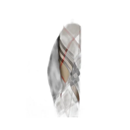 Checked Hooded Drawstring Cape