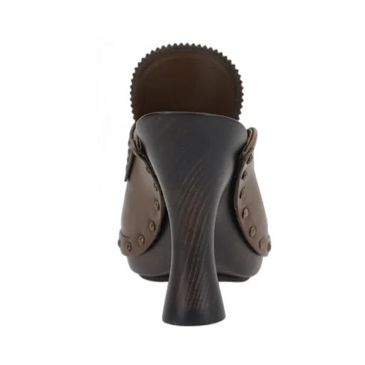Potter Stud Embellished Slip-On Mules