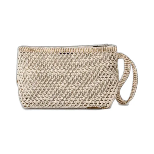 Ekd Jacquard Zipped Pouch