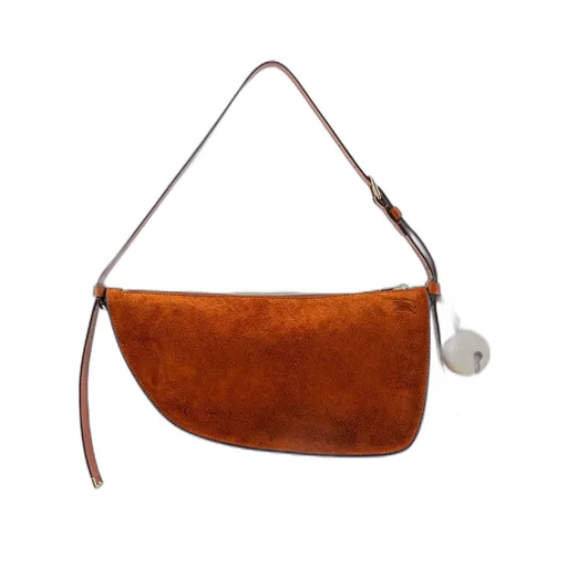 Bell-Detailed Zipped Shoulder Bag