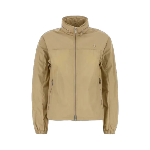 Logo-Badge Zip-Up Jacket