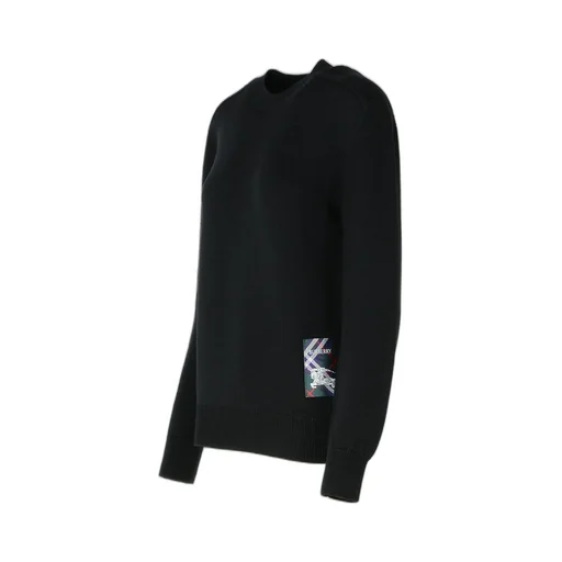 Logo Patch Knitted Jumper