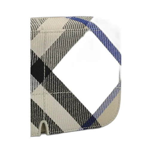 Snip Check Pattern Crossbody Bag
