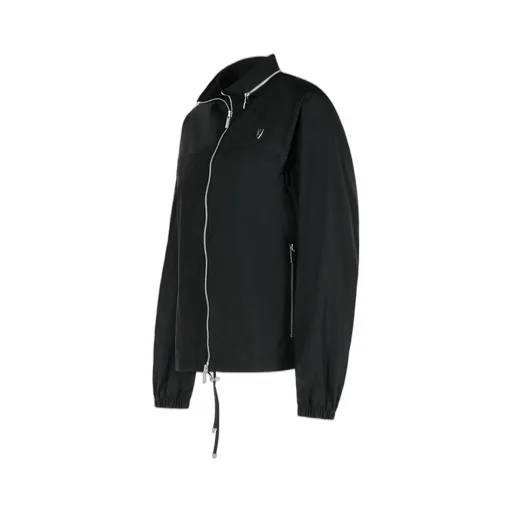 Metal Logo Hooded Jacket