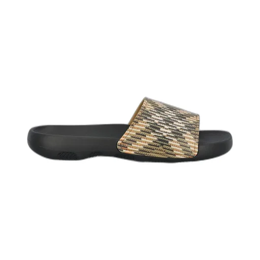Check Pattern Slip-On Slides