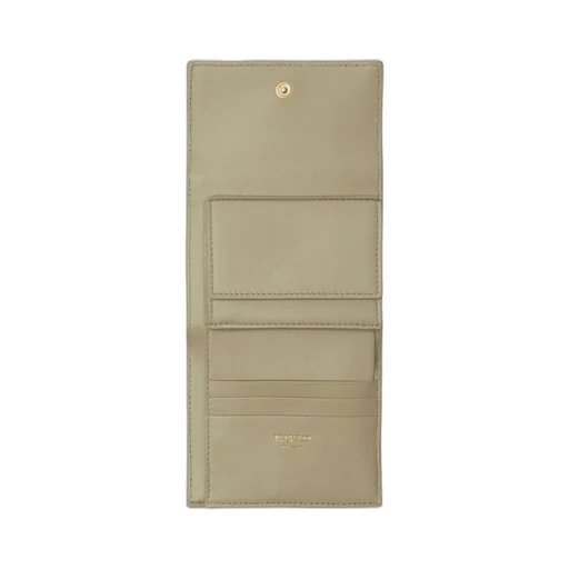 Checked Trifold Wallet