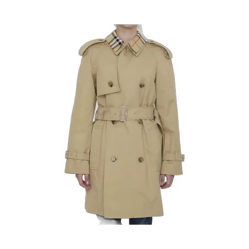 Double Breasted Belted Trench Coat