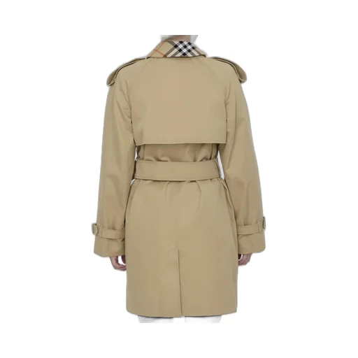 Double Breasted Belted Trench Coat