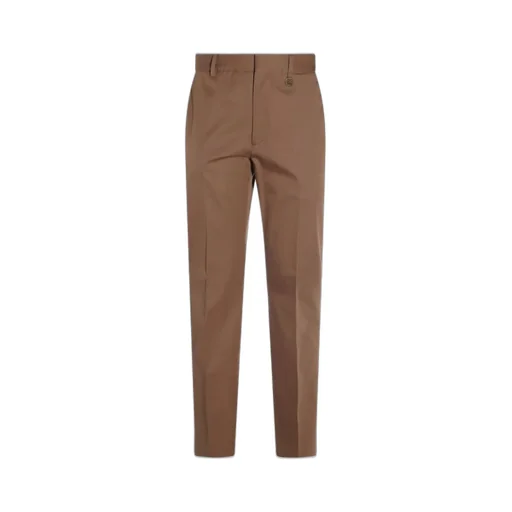 Tapered-Leg Tailored Trousers
