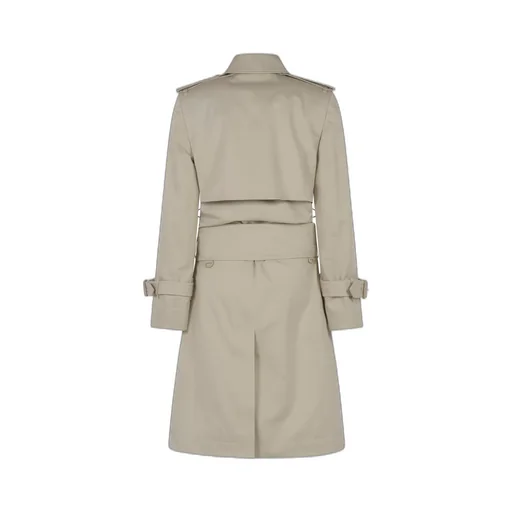 Mid-Length Belted Trench Coat