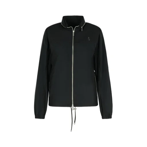Metal Logo Hooded Jacket