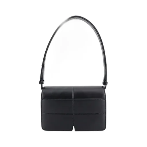 Snip Foldover-Top Shoulder Bag