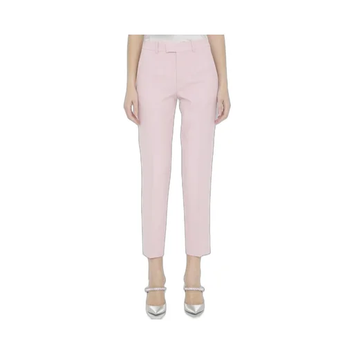 Pressed-Crease Straight-Leg Tailored Trousers