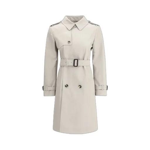 Double Breasted Belted Trench Coat