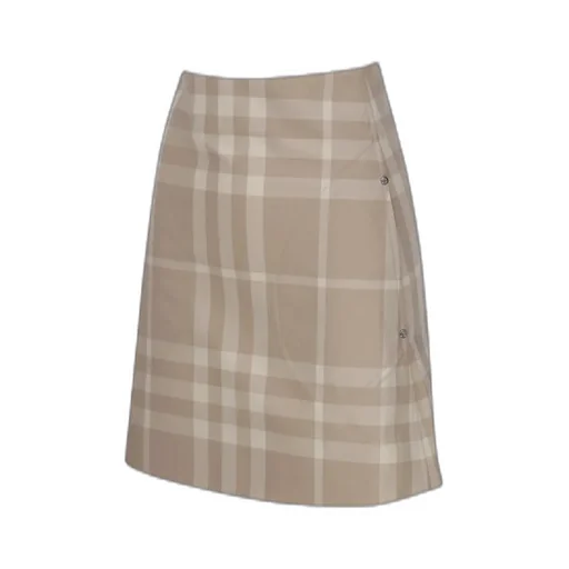 Check Printed Mini Skirt