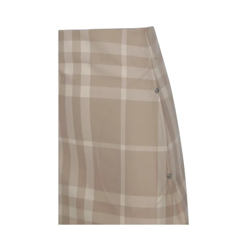 Check Printed Mini Skirt