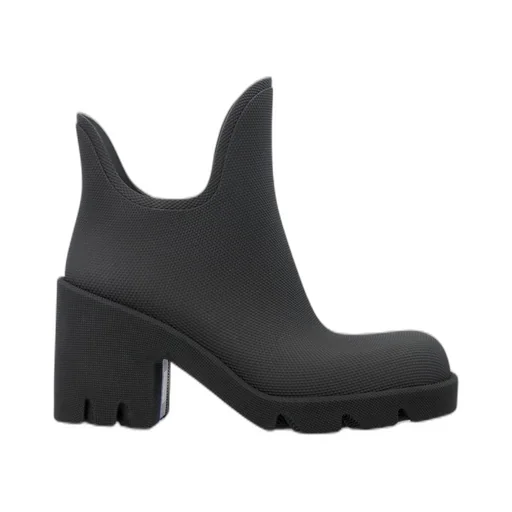 Marsh Round-Toe Ankle Rain Boots