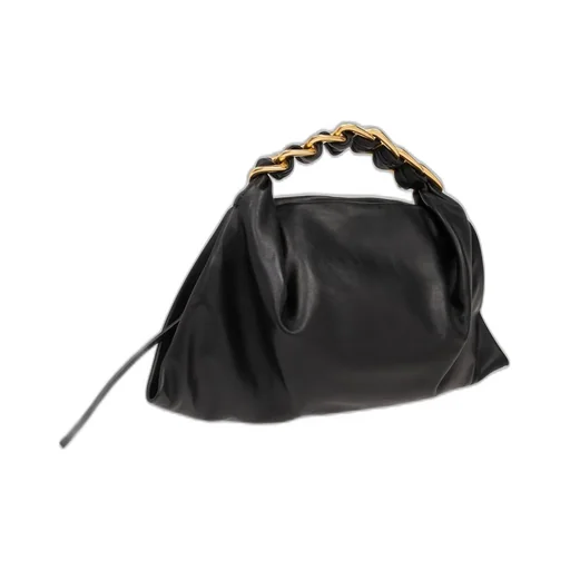 Medium Swan Chain-Linked Shoulder Bag