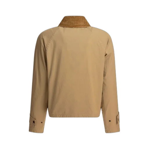 Press-Stud Cropped Jacket