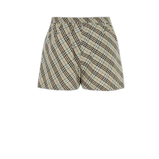 Vintage Checked Drawstring Shorts