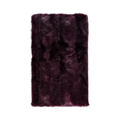 Faux-Fur Hooded Wraparound Scarf