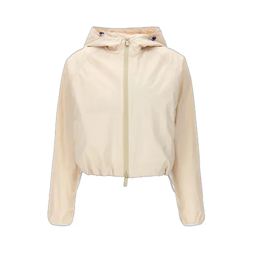 Equestrian Knight Hooded Cropped Zip-Up Jacket