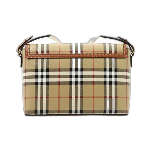 Note Checked Crossbody Bag