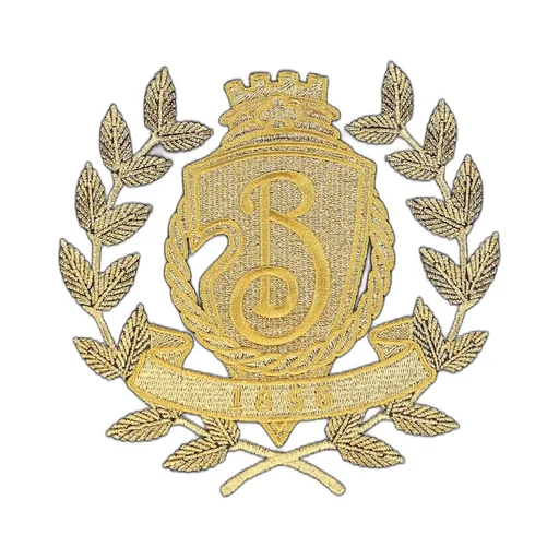 B Crest Embroidered Crewneck T-Shirt