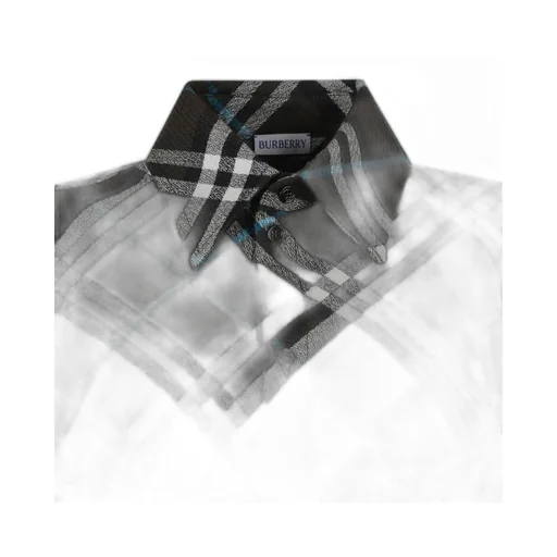 Check-Pattern Buttoned Belted Shirt