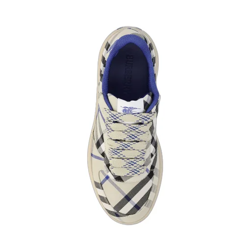 Terrace Checked Lace-Up Sneakers