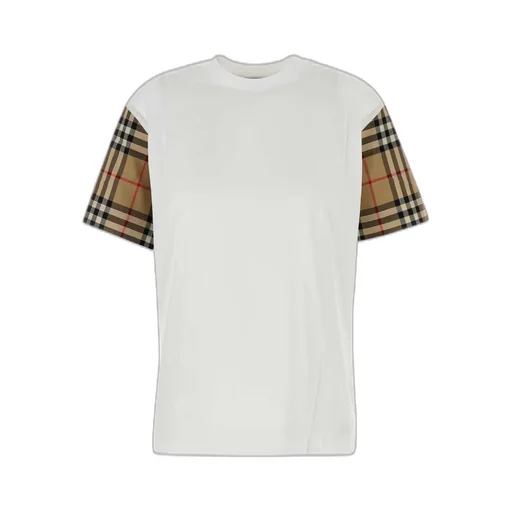 Vintage Checked Crewneck T-Shirt