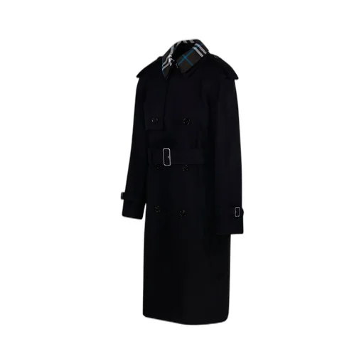 Double Breasted Belted Trench Coat