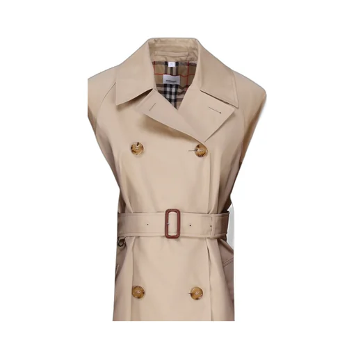 Double-Breasted Belted Coat