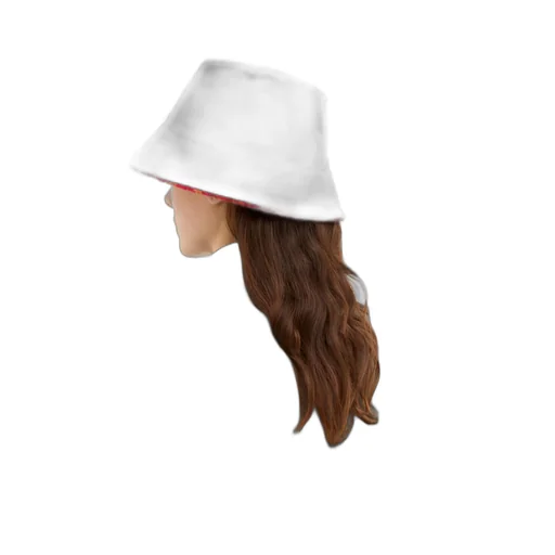 Reversible Check Fleece Hat