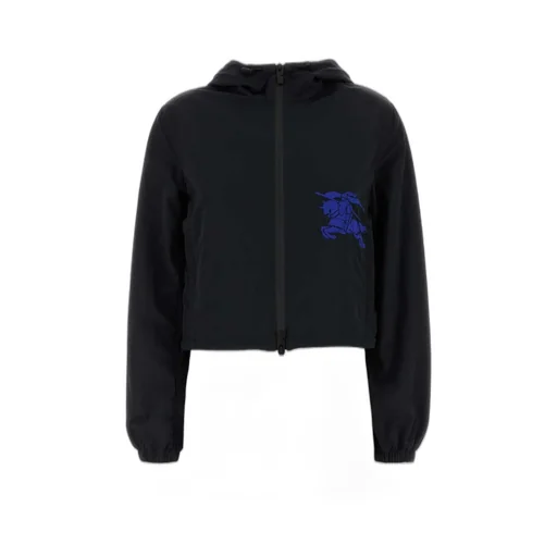 Ekd Motif Zipped Hooded Jacket