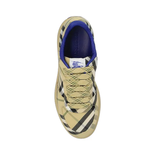 Terrace Checked Lace-Up Sneakers