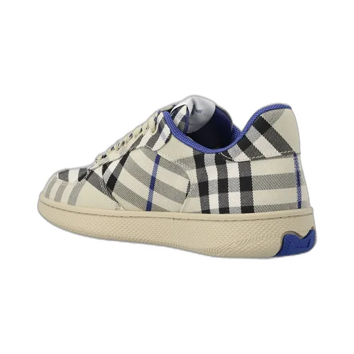Terrace Checked Lace-Up Sneakers