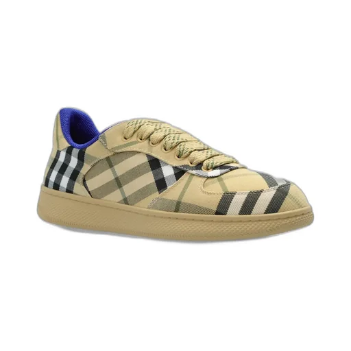 Terrace Checked Lace-Up Sneakers