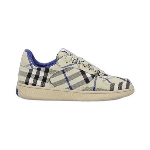 Terrace Checked Lace-Up Sneakers