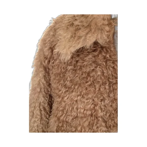 Concealed Fastened Textured Jacket