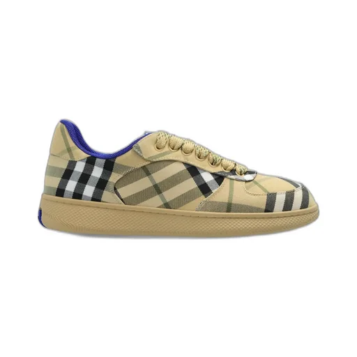 Terrace Checked Lace-Up Sneakers