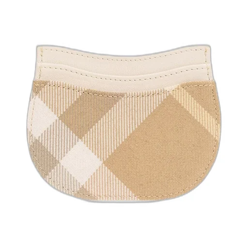 Rocking Horse Checked Curved-Edge Cardholder