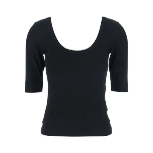 Monile-Detailed Crewneck Top