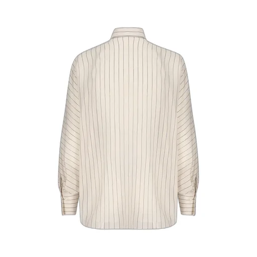 Stripe Detailed Button-Up Shirt