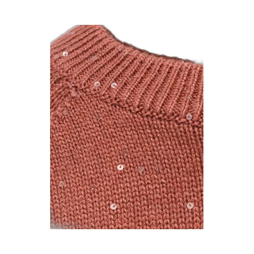 Sequin Embellished Knitted Jumper