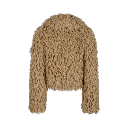 Buckle Detailed Cropped Jacket