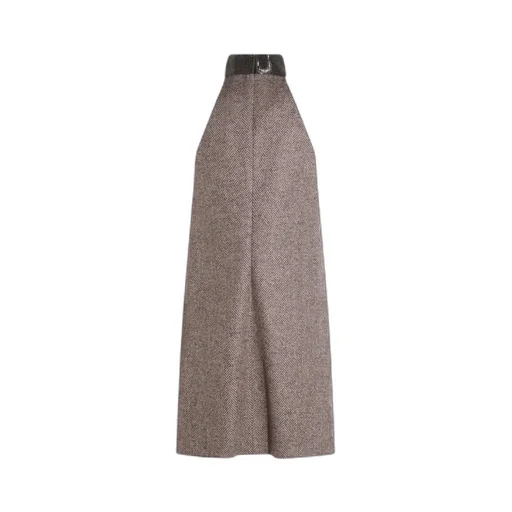 Herringbone Tweed Dress