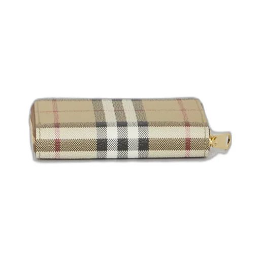 Vintage Check Zipped Wallet