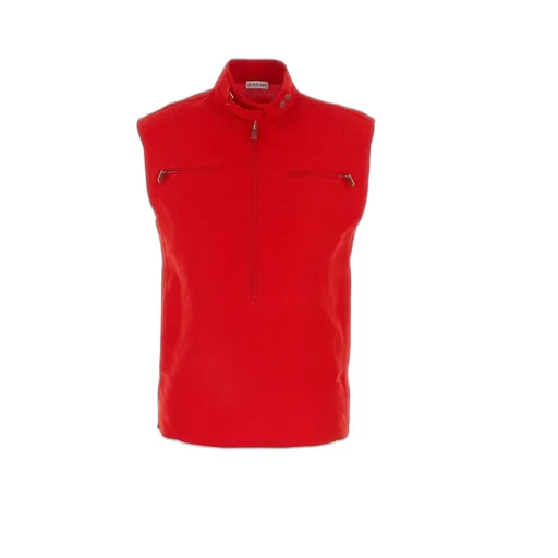 Half-Zip Sleeveless Tank Top