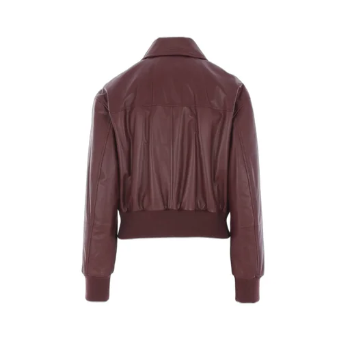 Monili Detail Bomber Jacket